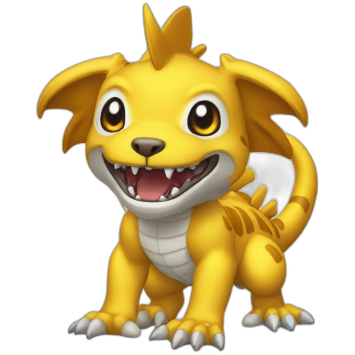 Digimon Agumon emoji