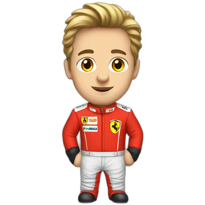 F1 ferrari emoji