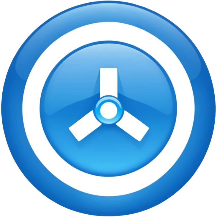 Logo certifié bleu  emoji