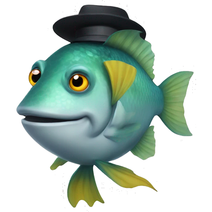fish in halloween costume emoji