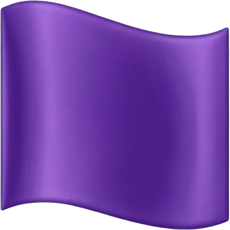 violet flag, Without the stick, only the flag emoji
