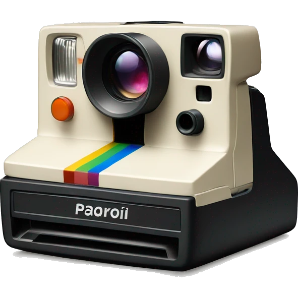 polaroid camera emoji