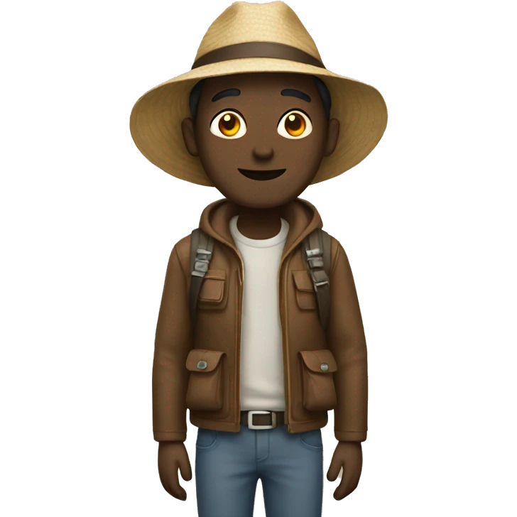 Traveler human emoji