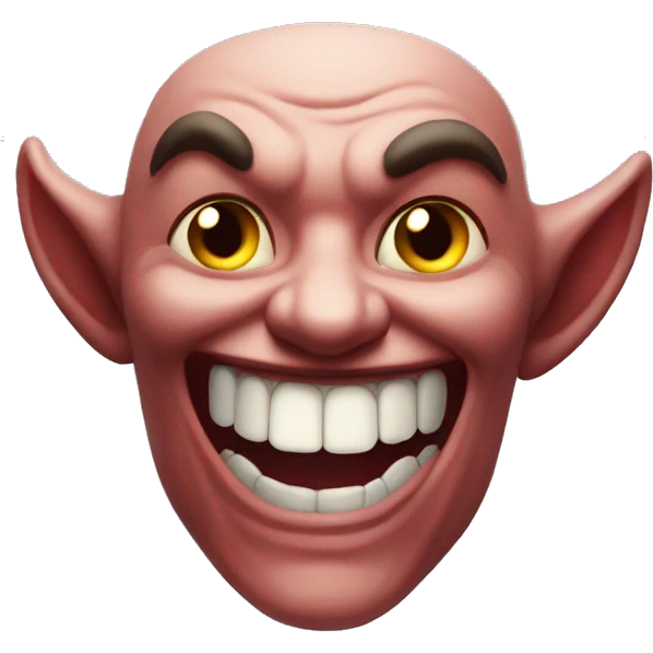 happy satan emoji