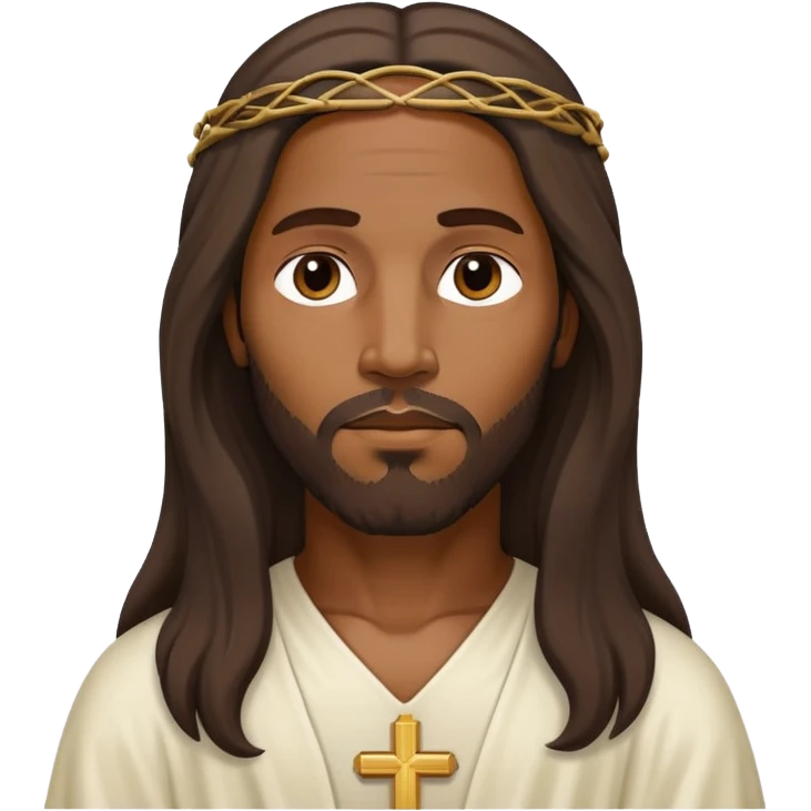 Black jesus captured emoji
