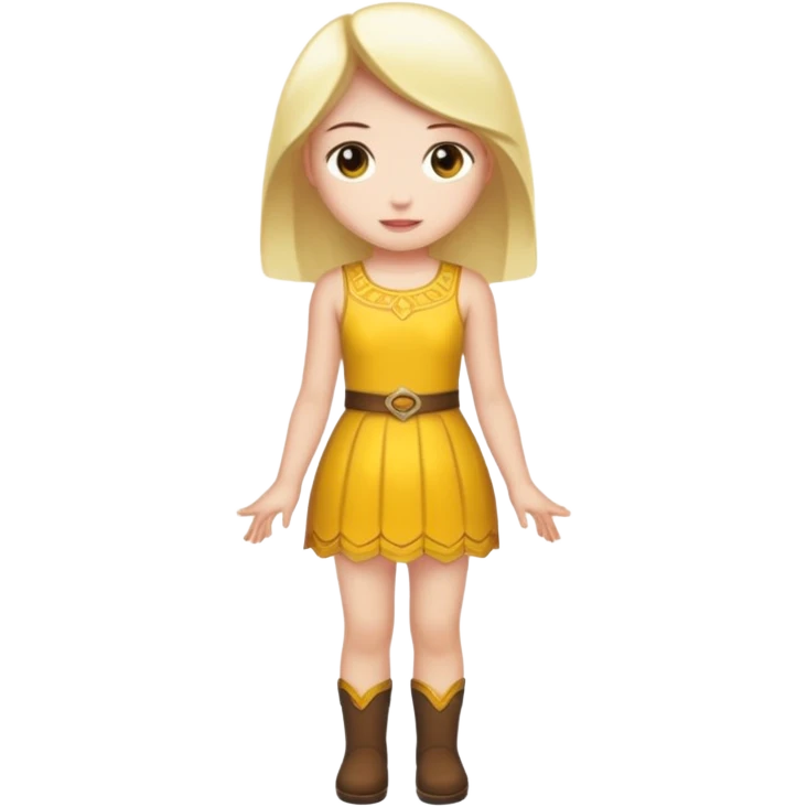 Lumine (from Genshin Impact) (full body) emoji