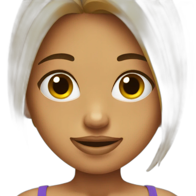 girl in bikini emoji
