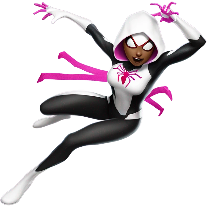 Spider-Gwen pose emoji