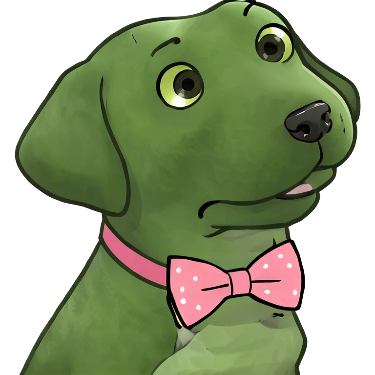 Labrador sending kiss emoji