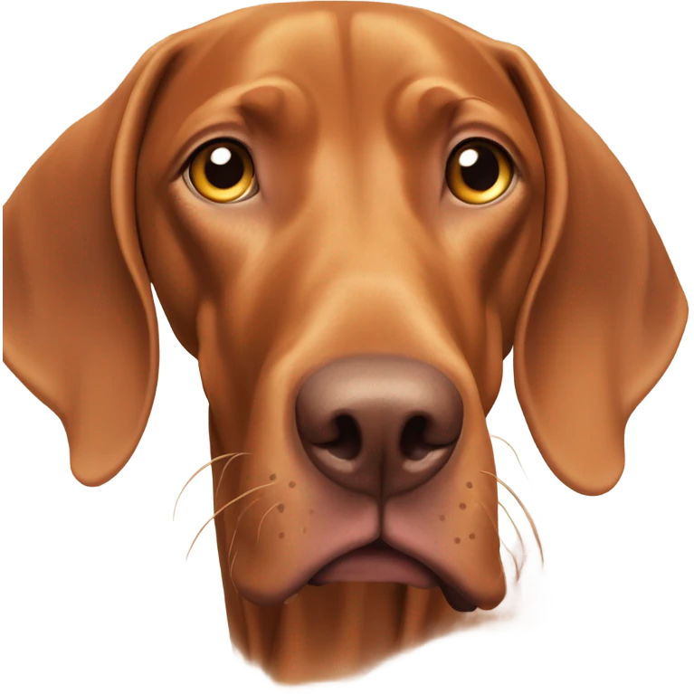 Viszla face  emoji