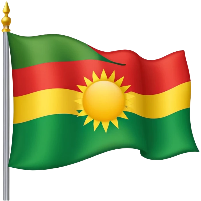 Kurdish flag emoji