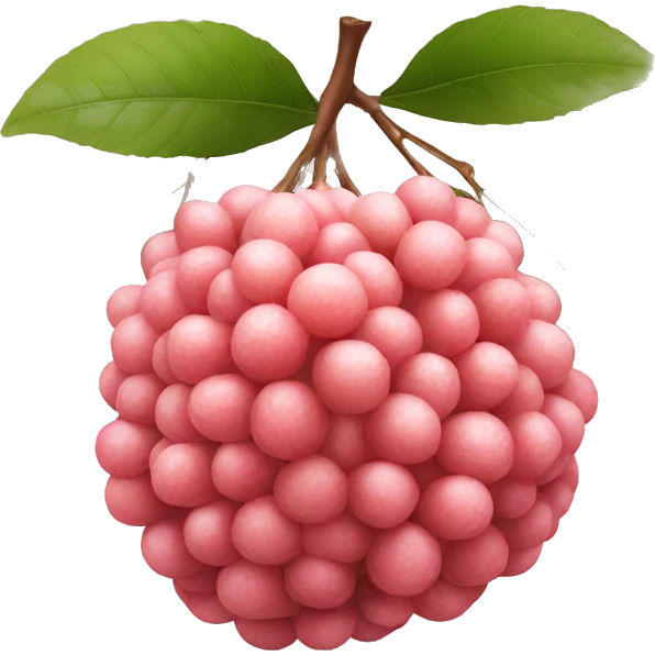 lychee emoji