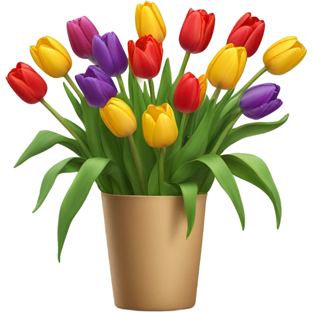 Tulips emoji