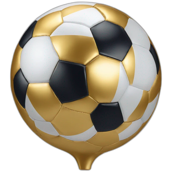 Ballon d'or France football emoji
