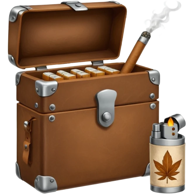 hipster tobacco kit emoji