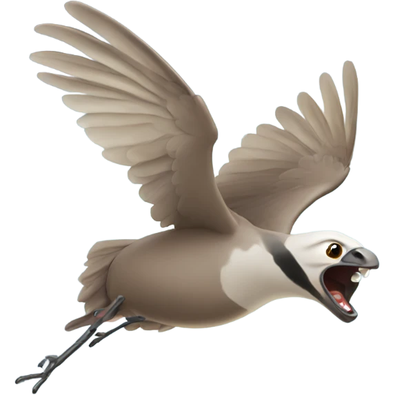 Ospry taking flight emoji