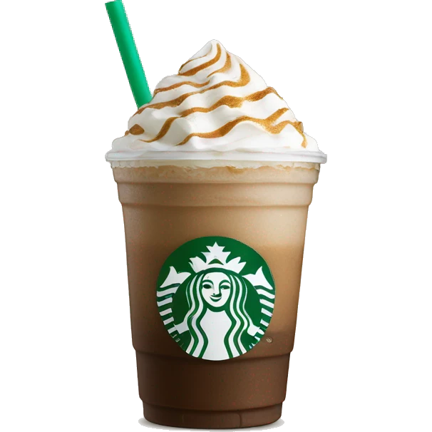 Starbucks frappucino emoji