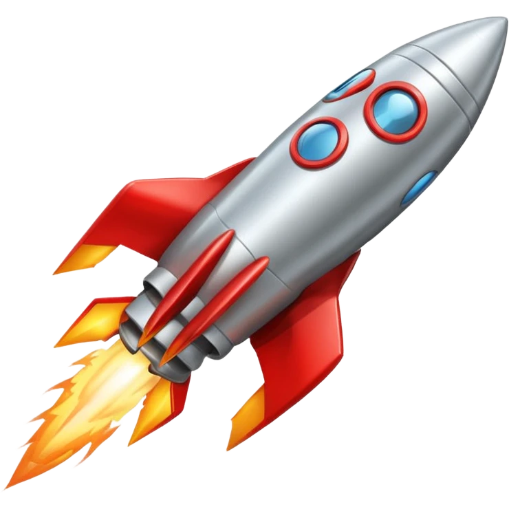 rocket fast emoji