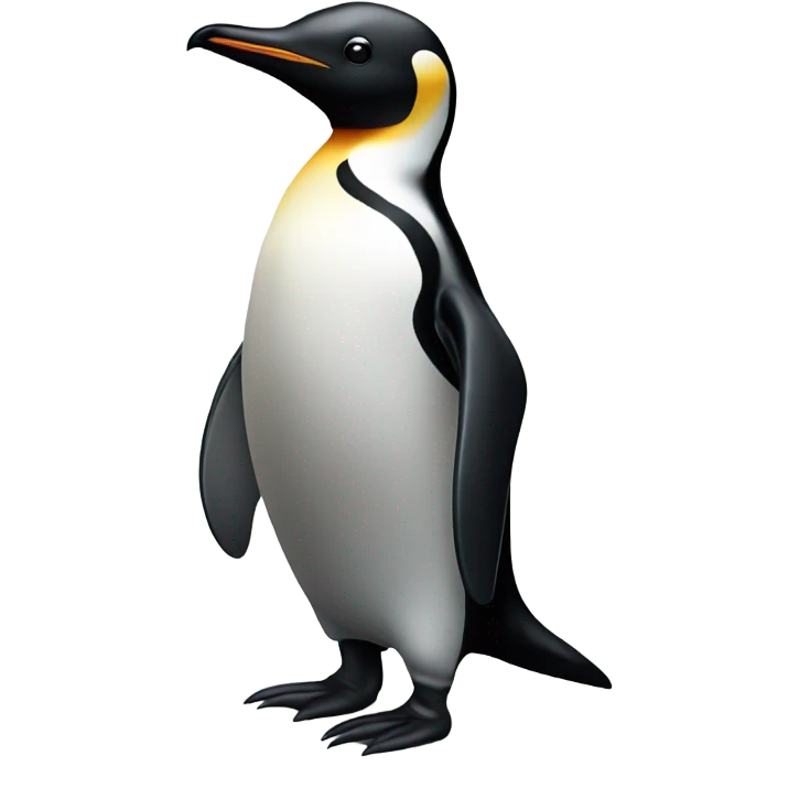 Penguin standing  emoji