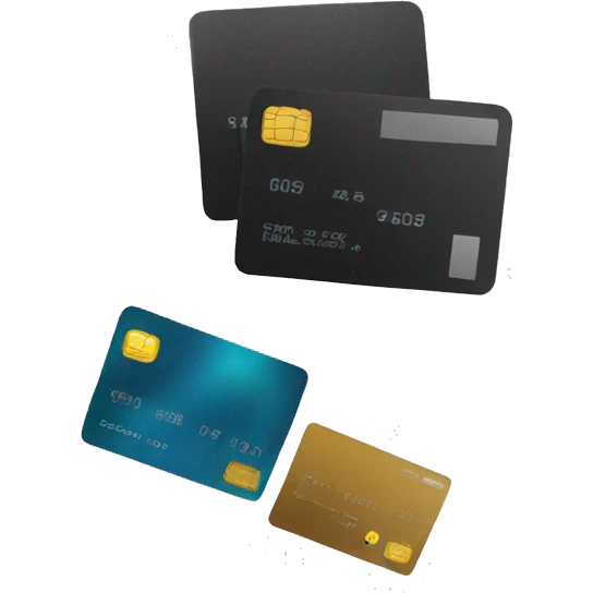 BLACK credit card emoji