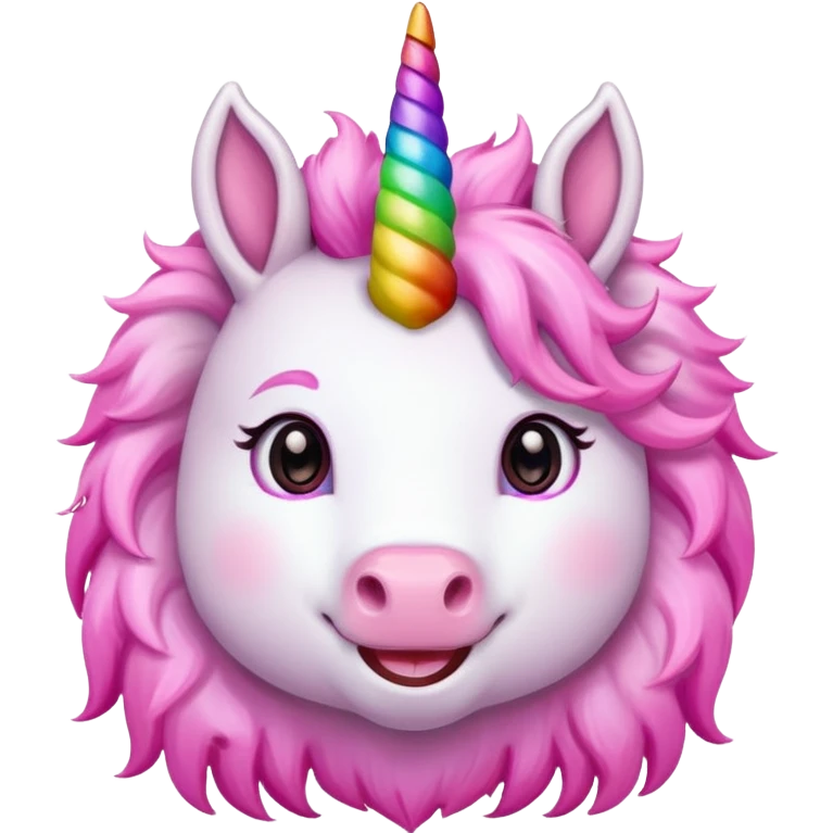 Unicorn face smail  emoji