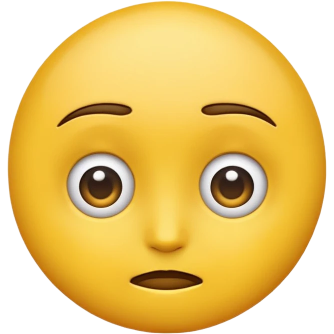 Can you make a emoji turned to the left but it’s giving a side eye emoji