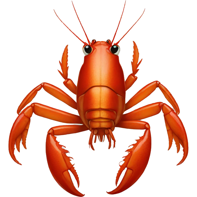 one crayfish emoji