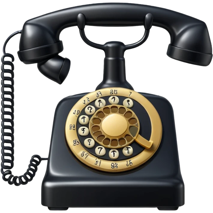 oldschool phone emoji