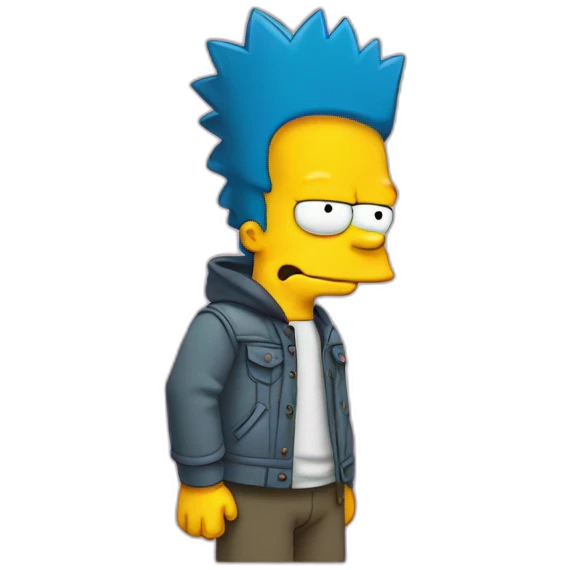 Bart simpson emoji