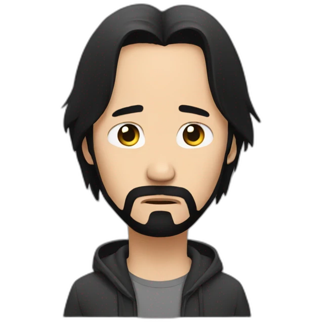 sad keanu emoji