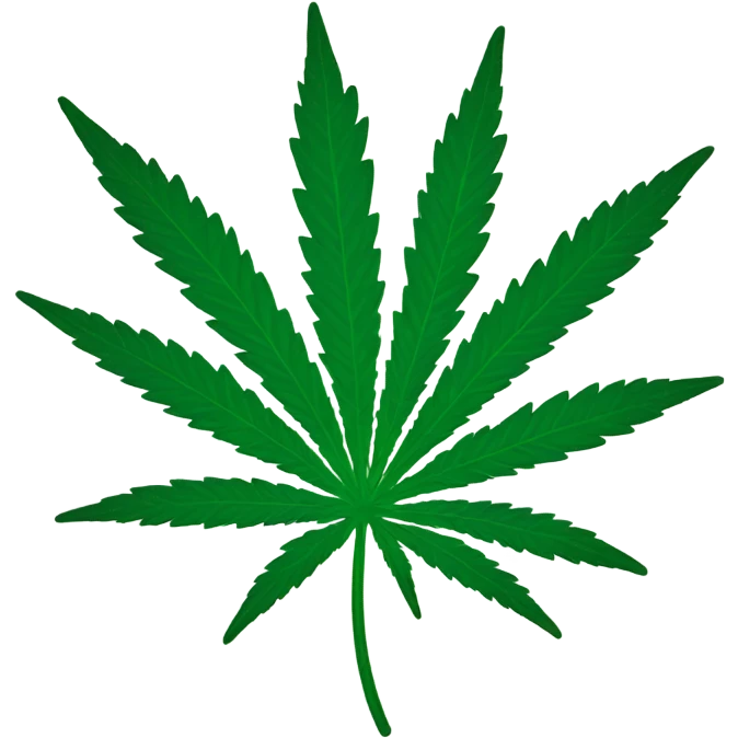 marijuana leaf emoji