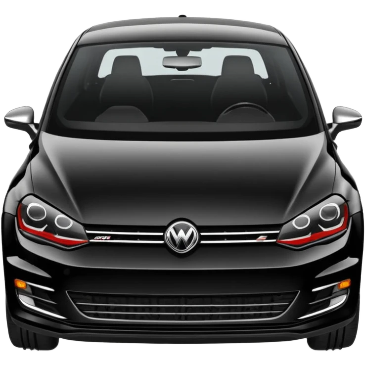 black golf mk7 2016 emoji