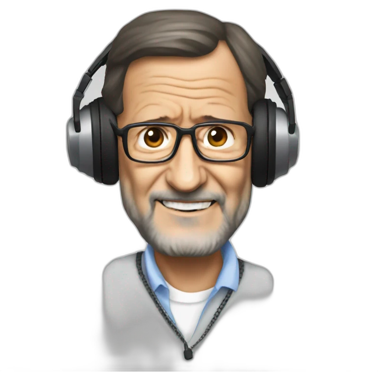 mariano rajoy dj trap hiphop emoji