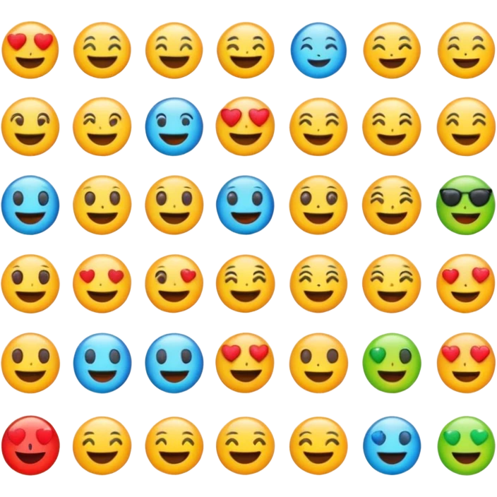 how are these emojis for text these are images emoji