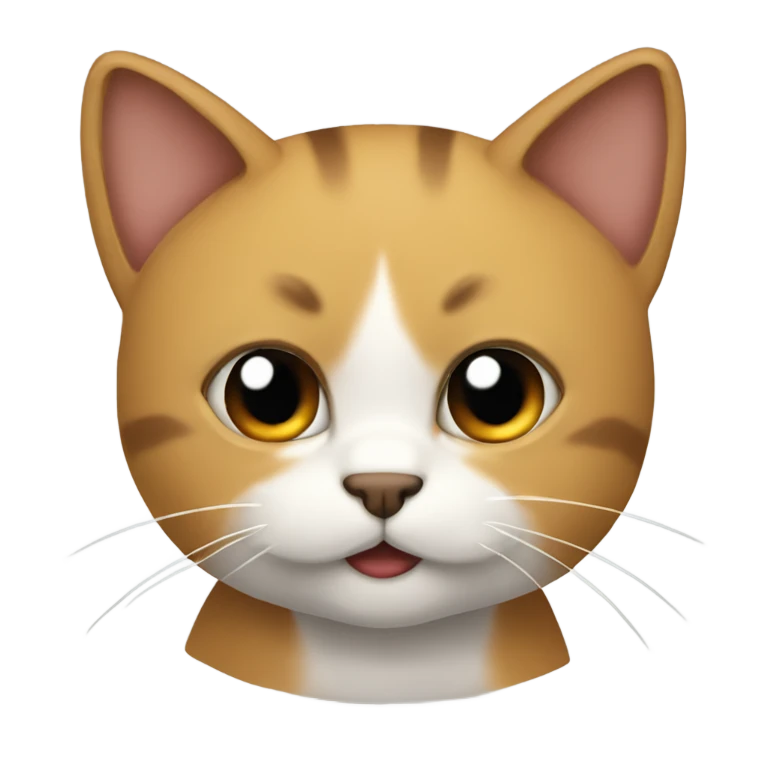 Gato con moño emoji