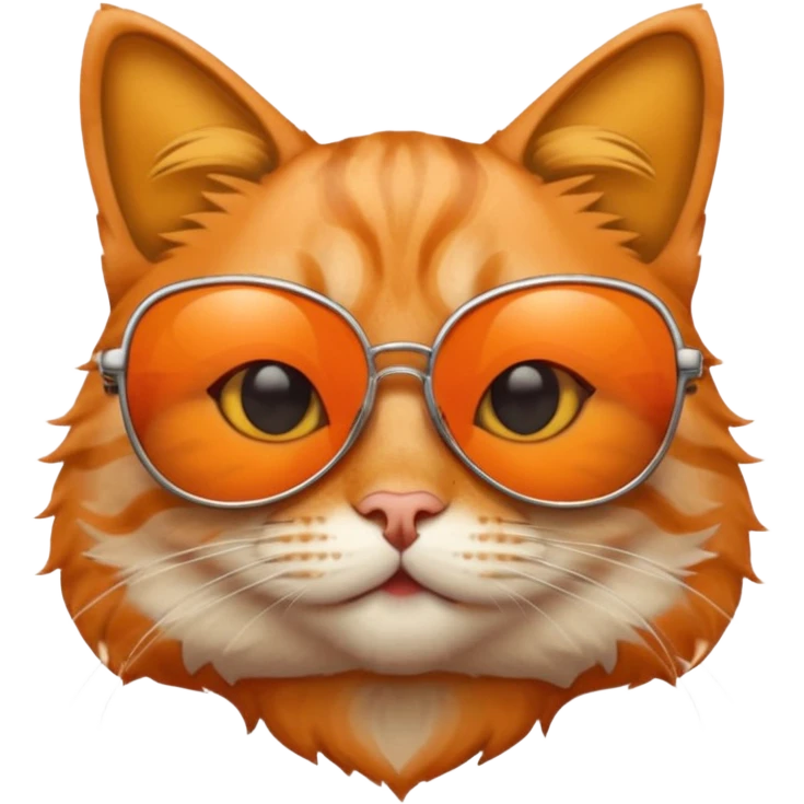Cat wearing sunglasses emoji