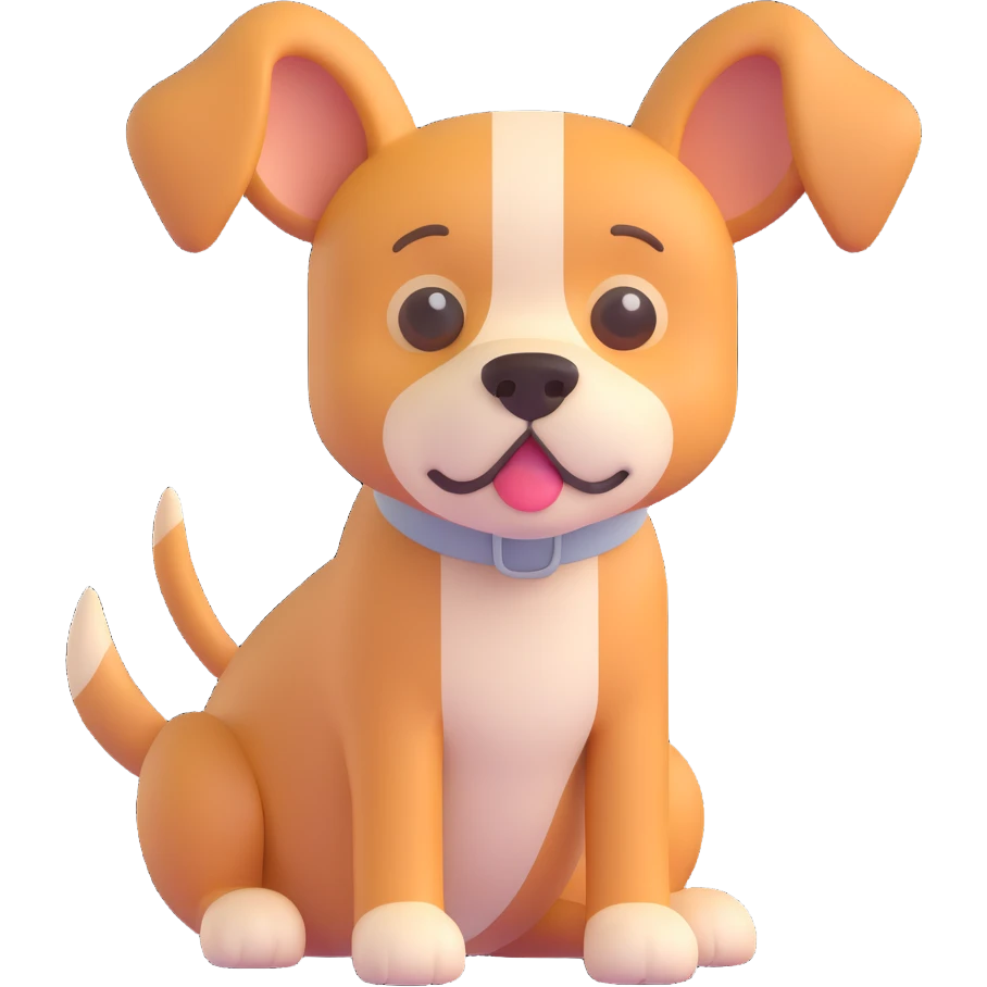 red dog emoji