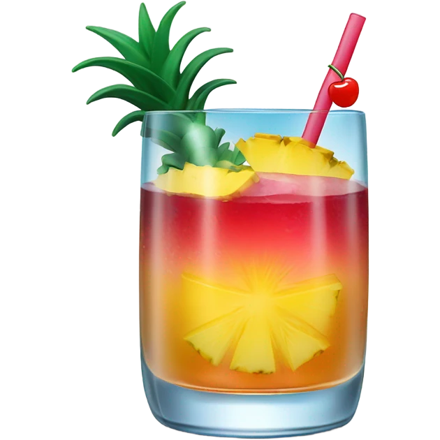 Rum runner drink  emoji