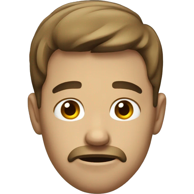 Guy in dépression  emoji