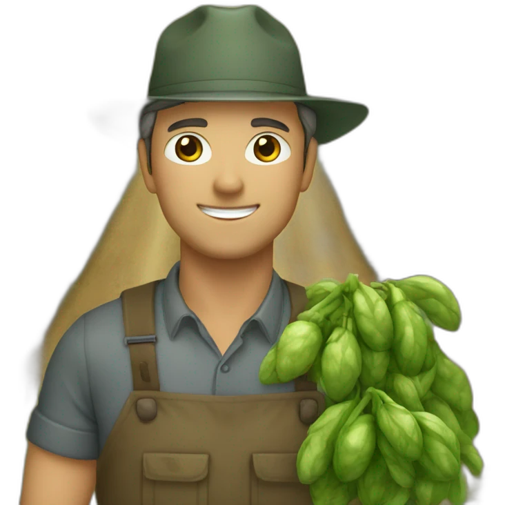 Agricultor y agricultoras emoji
