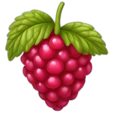 Rasberry  emoji