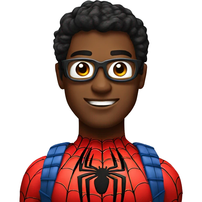 spiderman superhero emoji