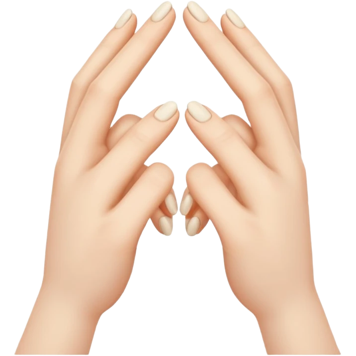 Fingers crossed  emoji