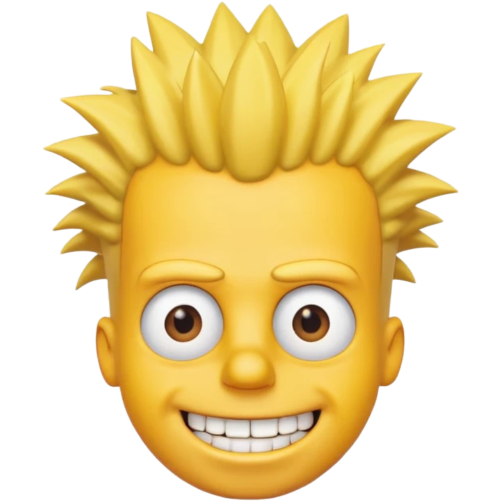 the simpsons, different character. emoji