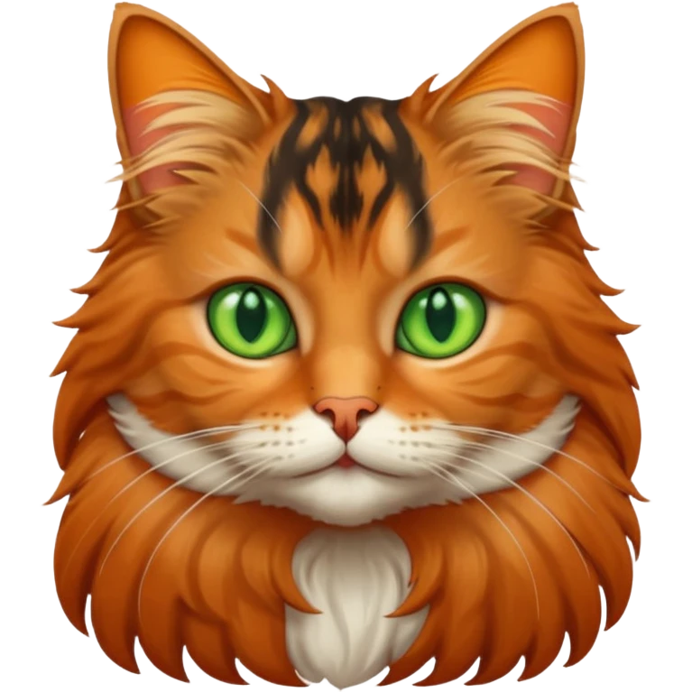 Long haired tabby princess emoji