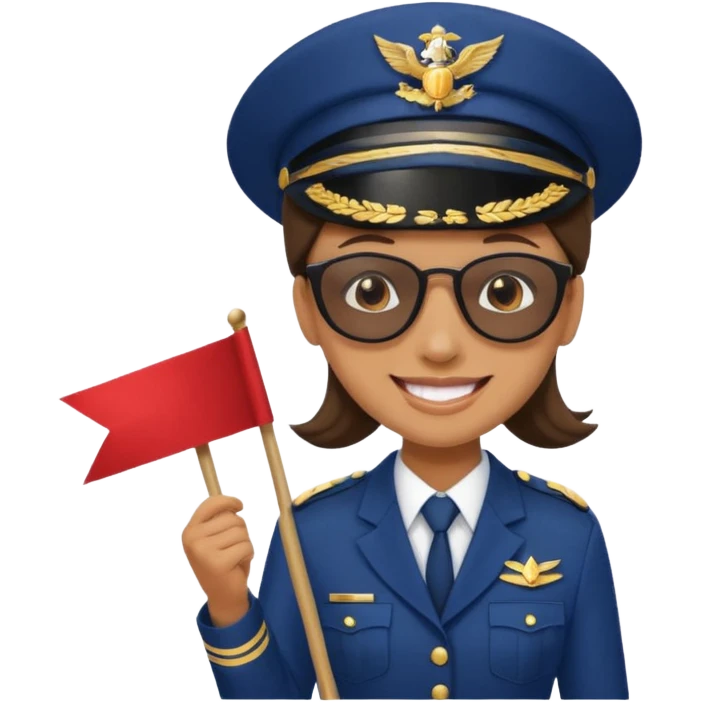 banner carrier from the Parade Marchers emoji
