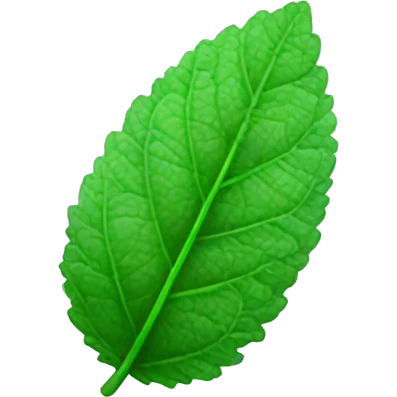 mint leaf emoji