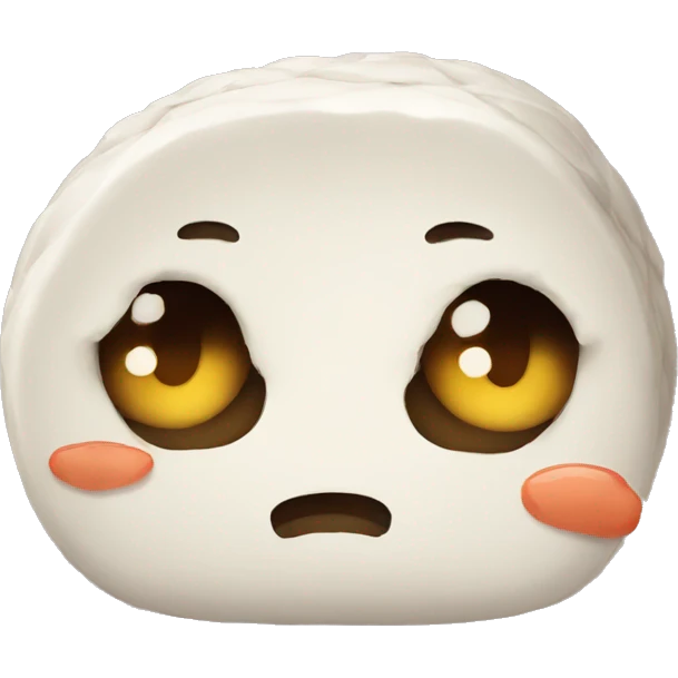Sad sushi emoji