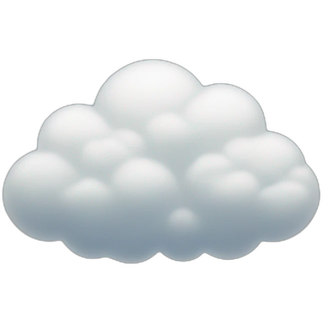 cloud emoji