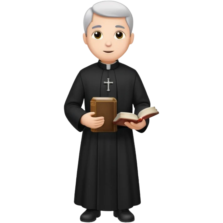 priest, full body emoji
